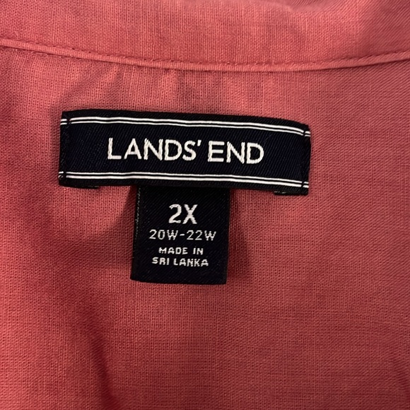 Lands’ End short sleeve pullover top - Picture 4 of 11